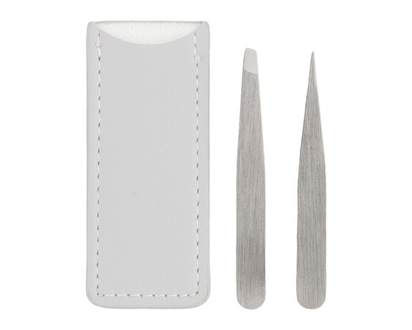 Quo Beauty Mini Tweezer Duo Pack - 1 EA