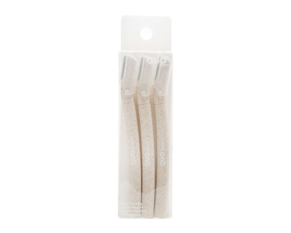 Quo Beauty Rasoirs faciaux, écologiques, 3 pièces - 1.0 EA