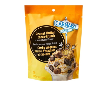 Carnaby Sweet Peanut Butter Choco Crunch Ice Cream and Dessert Topping - 100.0 G