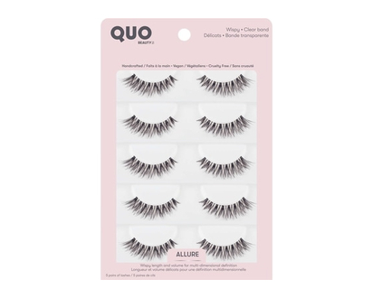 Quo Beauty ALLURE - 5 pairs of lashes - 1 EA