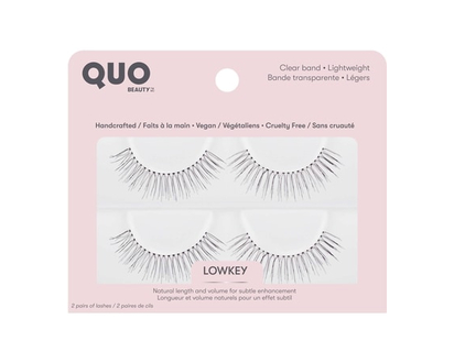 Quo Beauty Natural Lash Lowkey 2 Pack - 1 EA
