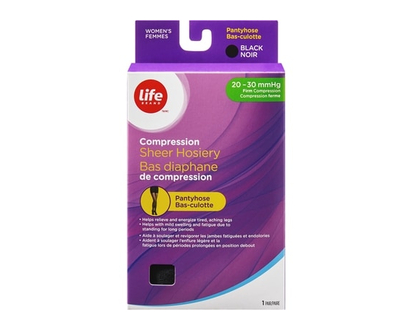Life Brand Bas diaphane de compression bas-culotte M 20-30 - 1 CHA