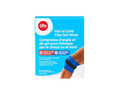 Life Brand Hot Or Cold Clay Gel Wrap - 1 EA