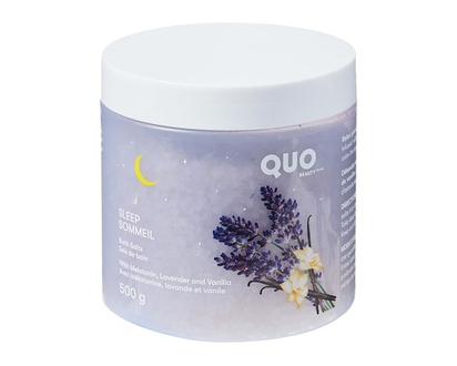Quo Beauty Sleep Bath Salts with Melatonin, Lavender and Vanilla - 1 EA