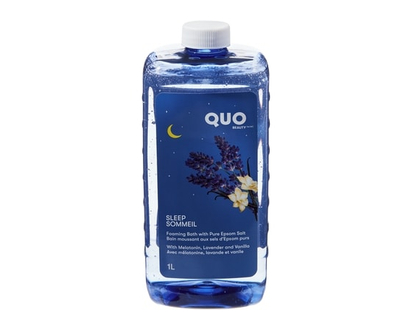 Quo Beauty Lavender- Vanilla Foaming Bath with Pure Epsom Salt - 1 EA