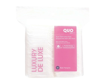 Quo Tampon de coton ultra doux - 80.0 EA