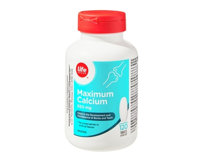 Calcium maximum 650 mg, 120 comprimés - 120.0 EA