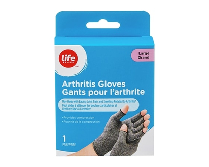 Life Brand Arthritis Gloves Large - 1.0 EA