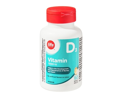 Life Vitamine D3 1000 UI - 180 CHA