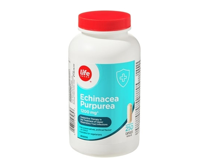 Life Brand Échinacée Purpurea 1200 mg - 250 CAP