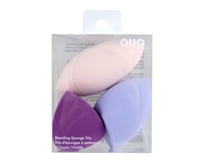 Quo Beauty Blending Sponge Trio - 1 EA