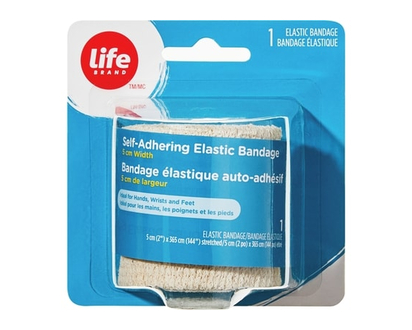 Life Brand Self Adhering Elastic Bandage - 1.0 EA