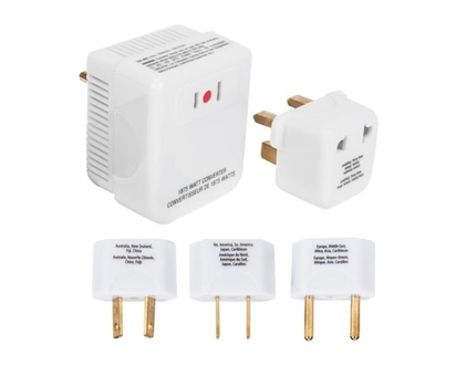Quo Beauty 5-piece Converter Adapter Kit White - 1.0 EA