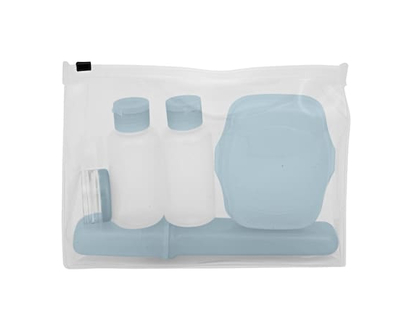 Quo Beauty 6-piece Travel Bottle Set Multi - Trial & Travel Size - 1.0 EA