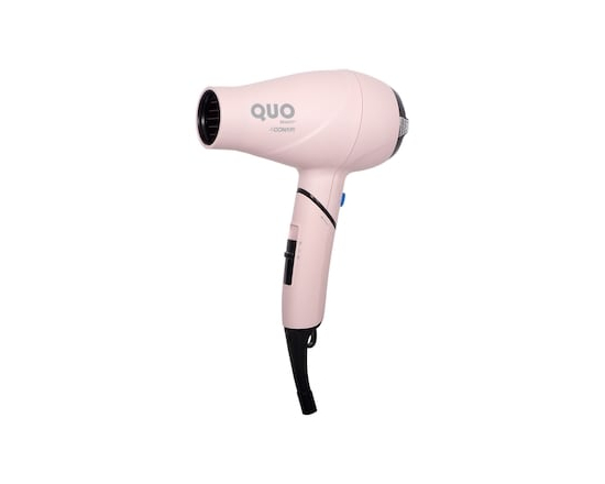 QUO Sèche-cheveux professionnel 2 pièces à poignée rabattable - 1 CHA