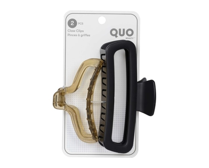 Quo Beauty 2-pack XL Claw Clip Set - 2.0 EA