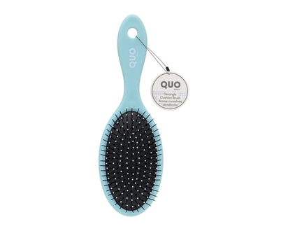 Quo Beauty Detangle Oval Brush Blue - 1.0 EA