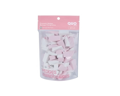 Quo Beauty Cosmetic Wedges 100 Sponges - 1 EA