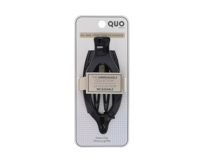 Quo Beauty Unbreakable Claw Clip Medium Flat Black - 1.0 EA
