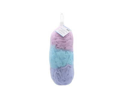 Quo Beauty Recycled* Mesh Sponge Set of 3 - 1.0 EA