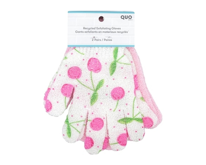Quo Beauty Recycled* Exfoliating Gloves - 1.0 EA