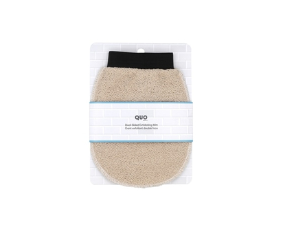 Quo Beauty Dual-Sided Exfoliating Mitt - 1.0 EA