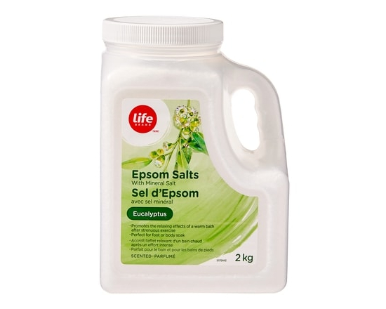 Eucalyptus Scented Epsom Salts with Mineral Salt - 2000 G
