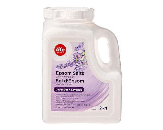Lavender Scented Epsom Salts with Mineral Salt - 2000 G