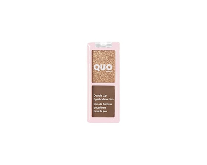 Quo Beauty Double Up Eyeshadow Duo - COCOA GLOW - 1.0 EA