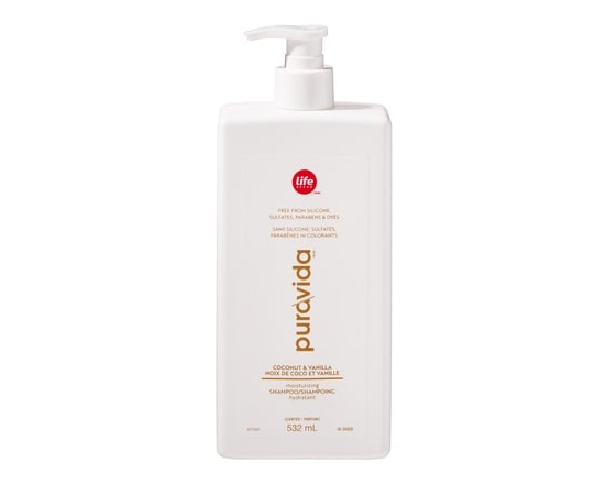 Puravida Coconut and Vanilla Scented Moisturizing Shampoo - 532.0 ML