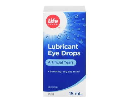 Life Brand Lubricant Eye Drops Artificial Tears - 1 ML