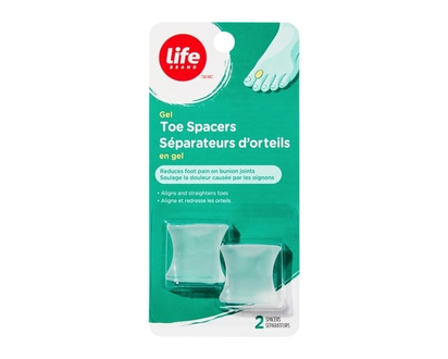 Life Brand Séparateurs d’orteils en gel - 2 CHA