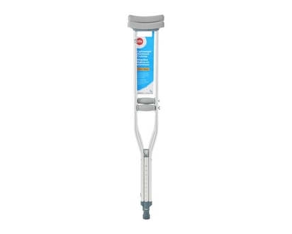 Life Brand Lightweight Aluminum Crutches Medium Size - 1.0 EA