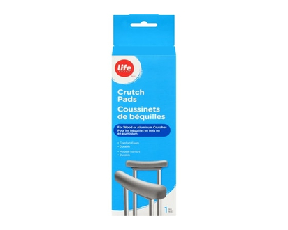 Life Brand Crutch Pads, 1 Pair - 1.0 EA