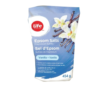 Life Brand Lb Epsom Salt Vanilla - 454 G
