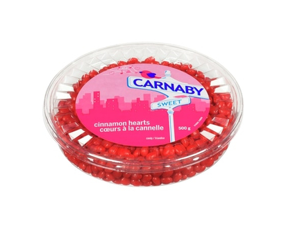 Carnaby Sweet Cinnamon Hearts - 500.0 G