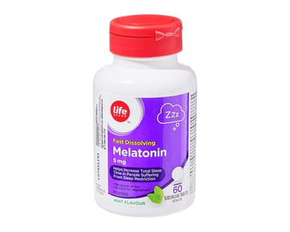 Life Brand Melatonin 5mg Fast Dissolving - 60 TAB