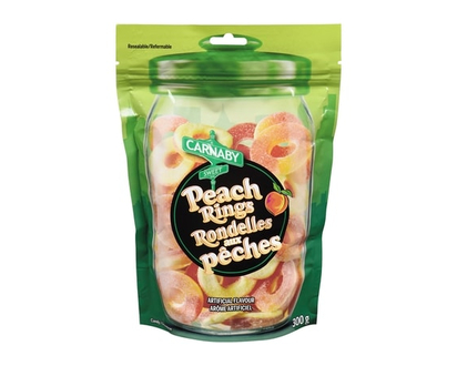 Carnaby Sweet Rondelles aux pêches - 300 G
