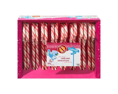 Carnaby Sweet Cherry Flavour Candy Canes - 200.0 G