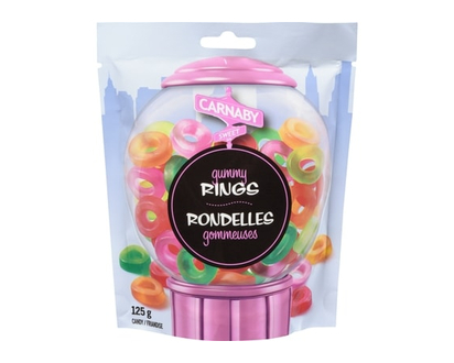 Carnaby Sweet Gummy Rings - 125.0 G