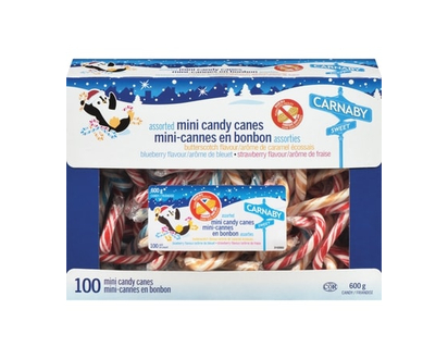 Carnaby Sweet Assorted Mini Candy Canes - 600.0 G