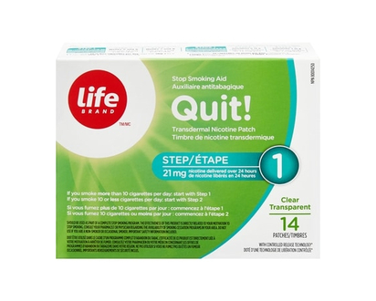 Life Brand Transdermal Nicotine Patch 14 Patches - 14.0 EA