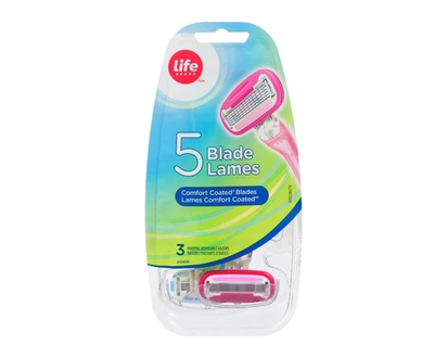 Life Brand Women 5 Blade Disposable - 1.0 EA