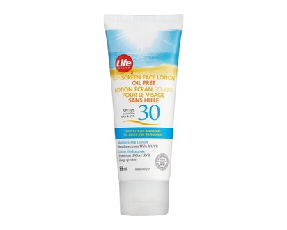 Life Brand SPF30 Oil Free Face Lotion - 88 ML