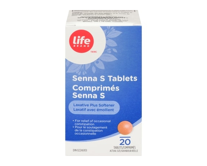 Life Brand Senna-S Laxative - 20.0 EA