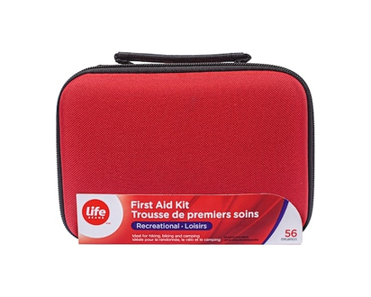 Life Brand Recreational first aid kit 56 items - 1 UNT
