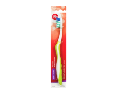 Life Brand X Bristle Toothbrush, Soft - 1.0 EA