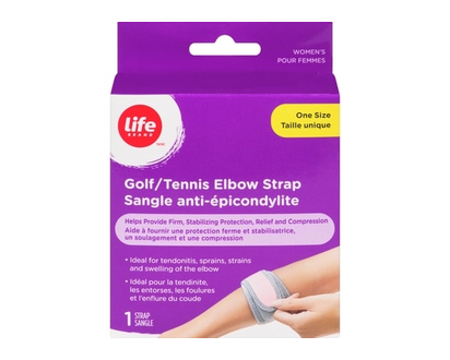 Life Brand Golf or Tennis Elbow Strap, 1 Piece - 1.0 EA
