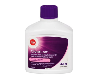 Life Brand ClearLax Polyethylene Glycol 3350 Powder for Oral Solution 765 g - 765.0 G