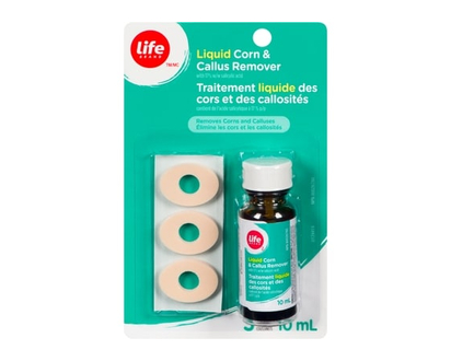 Life Brand Liquid Corn & Callus Remover With 17% w/w Salicylic Acid - 10 ML